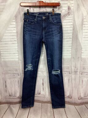 AG Adriano Goldschmied Ankle Cut Blue Jeans 25R